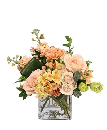 Timelessly Tranquil Vase Arrangement  in Mount Vernon, IL | THE BLOSSOM SHOP